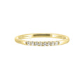 14Kt Yellow Gold Diamond 1/12Ctw Ring - RG103007-4YC