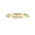14Kt Yellow Gold Diamond 1/12Ctw Ring - RG103012-4YC
