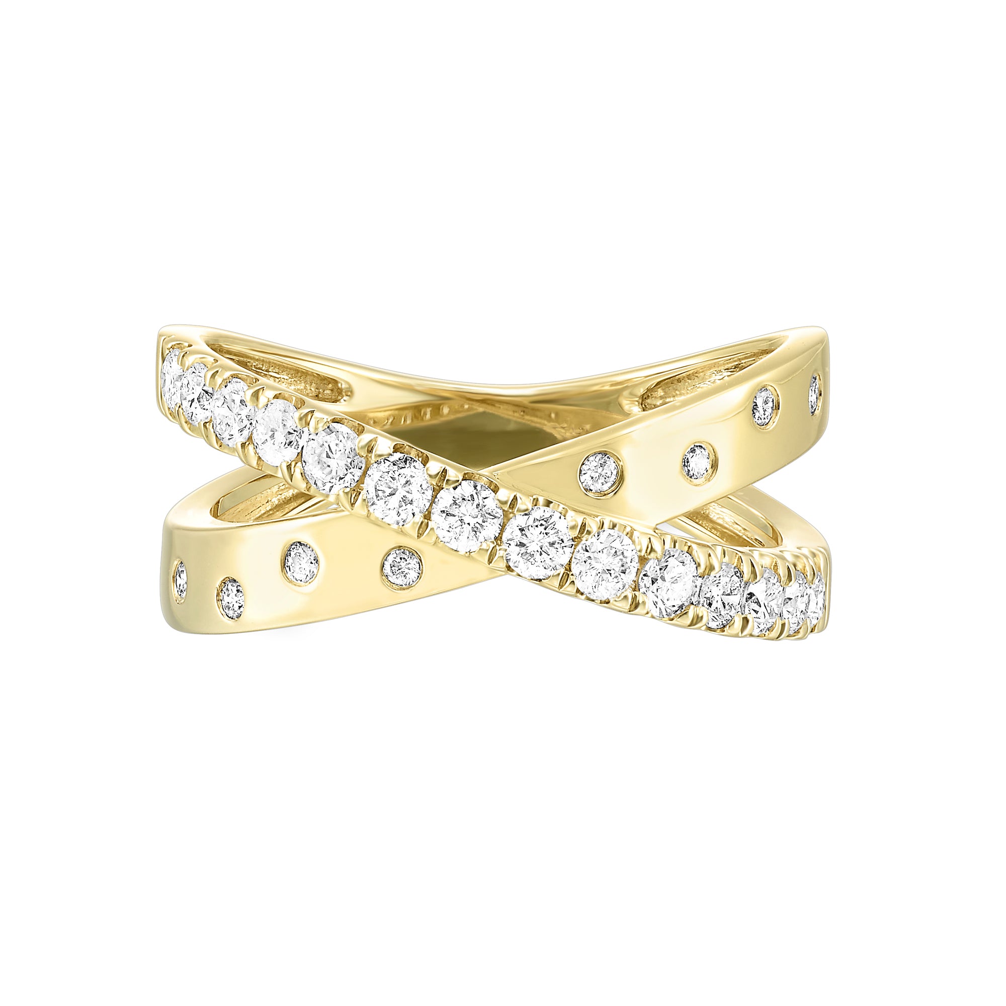 14Kt Yellow Gold Diamond 1/2Ctw Ring - RG11934-4YC