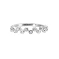 14Kt White Gold Diamond 1/5Ctw Ring - RG12373-4WC