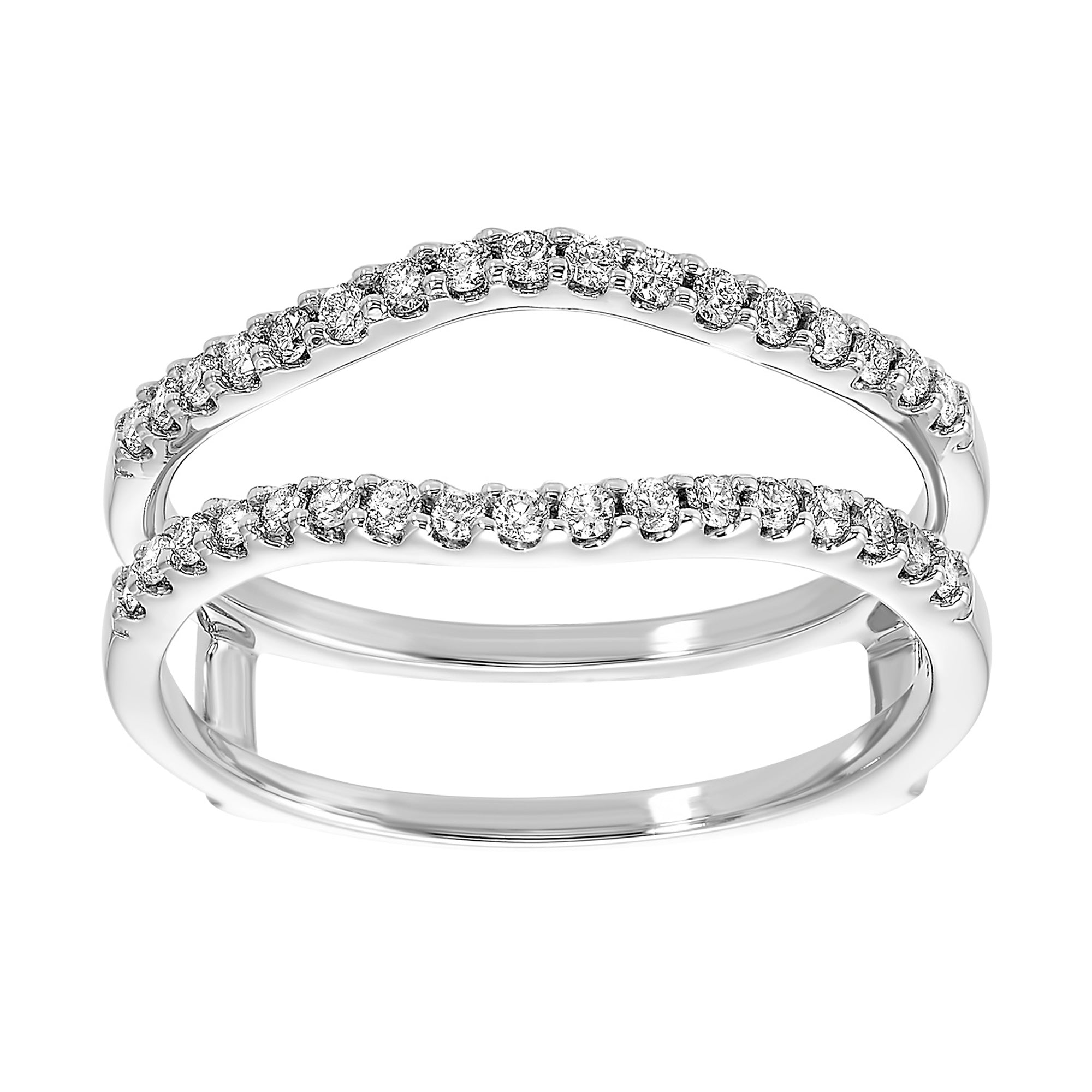14Kt White Gold Diamond 1/3Ctw Ring - RG13397-4WB