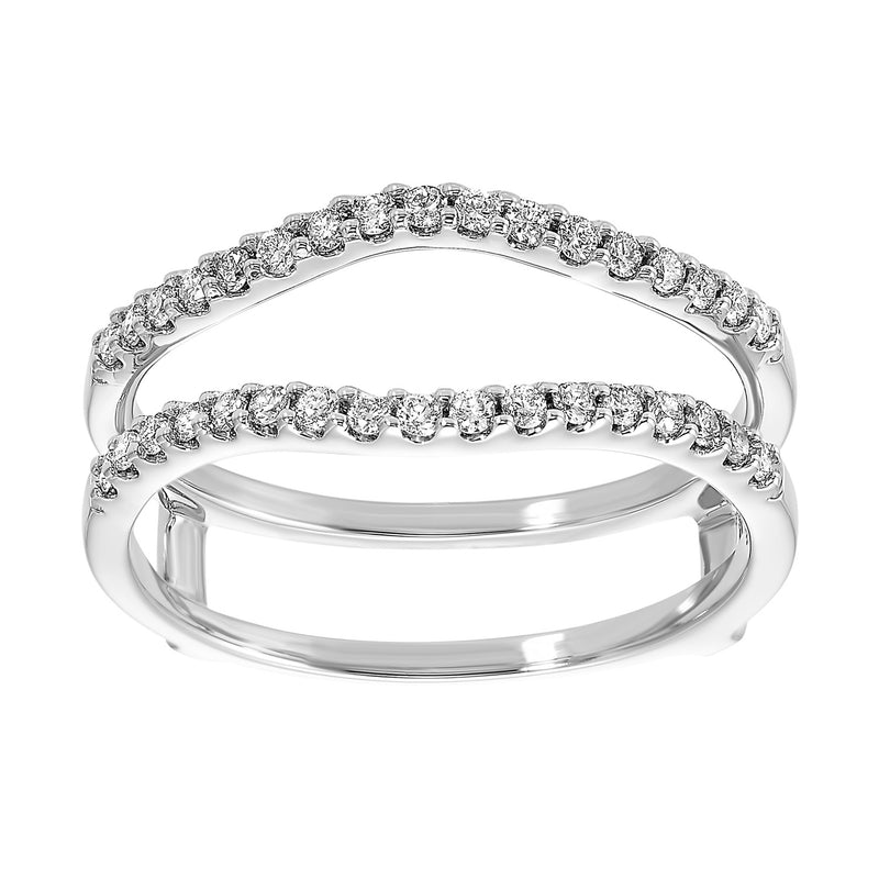 14Kt White Gold Diamond 1/3Ctw Ring - RG13397-4WB