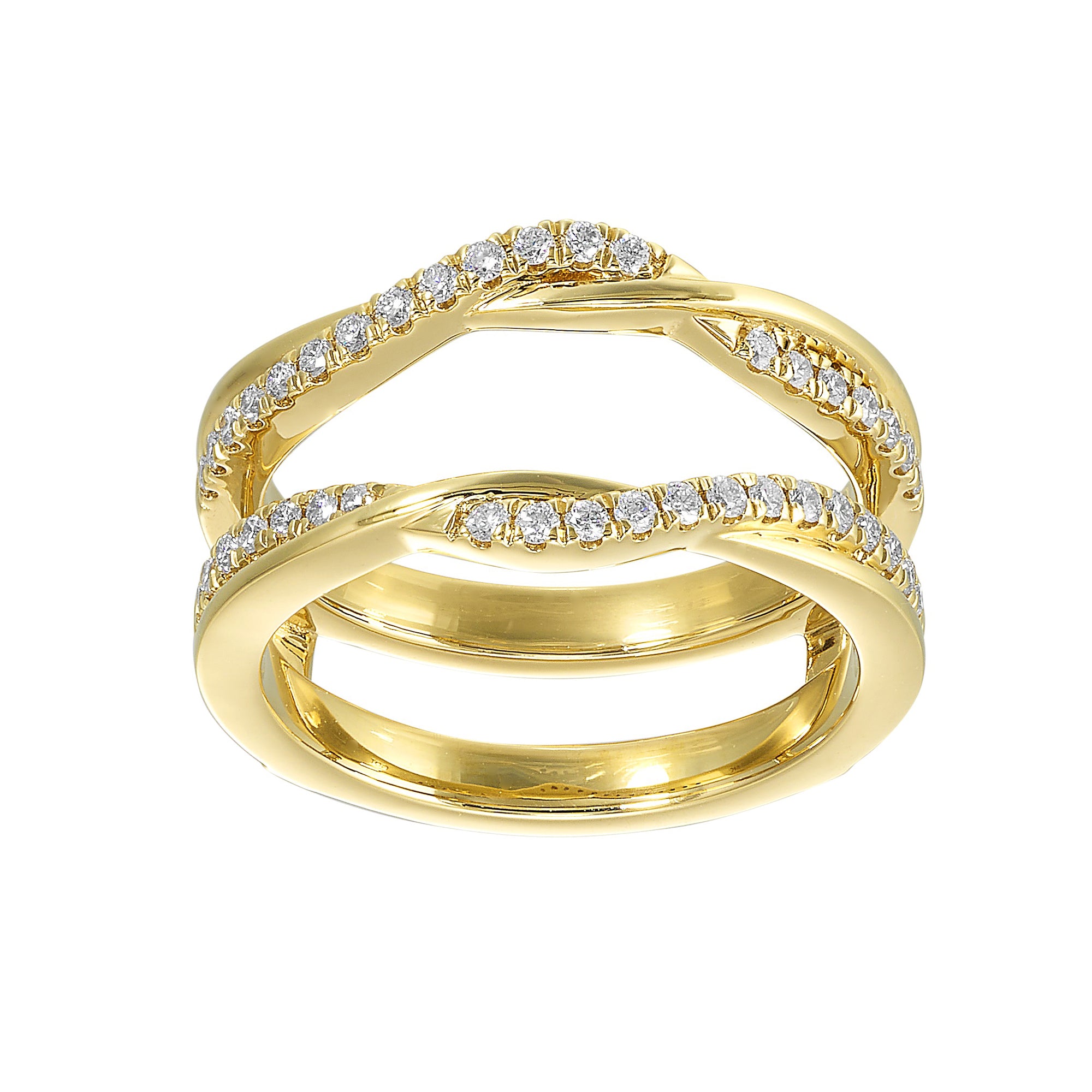 14Kt Yellow Gold Diamond 1/3Ctw Ring - RG13401-4YB