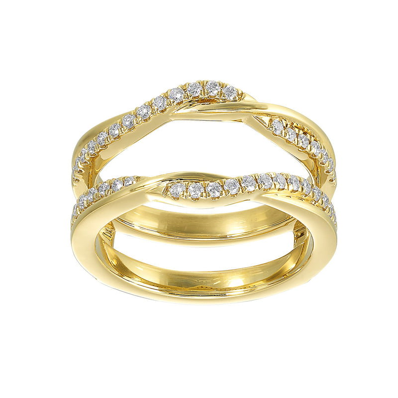 14Kt Yellow Gold Diamond 1/3Ctw Ring - RG13401-4YB