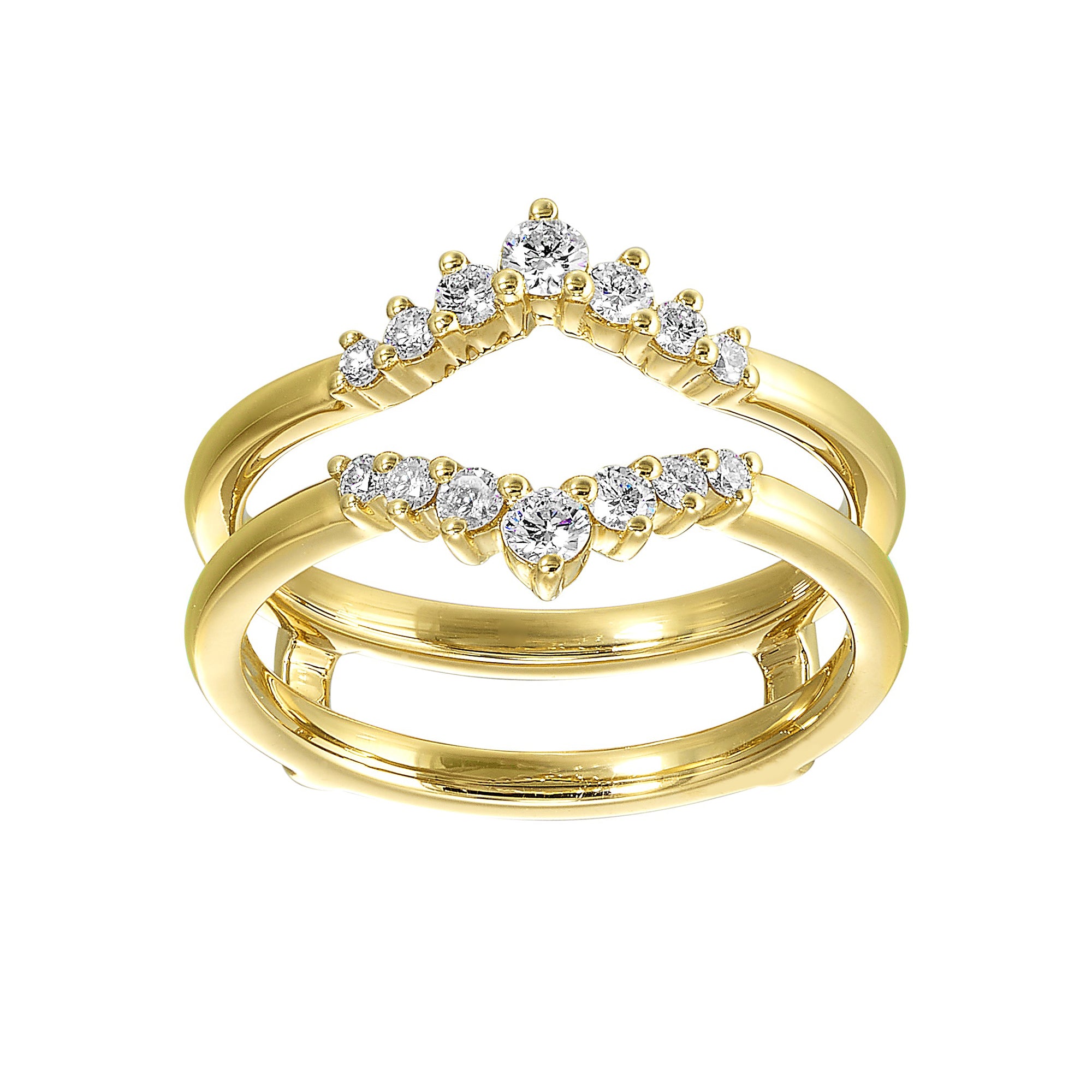 14Kt Yellow Gold Diamond 1/3Ctw Ring - RG13402-4YB
