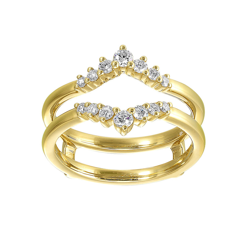 14Kt Yellow Gold Diamond 1/3Ctw Ring - RG13402-4YB