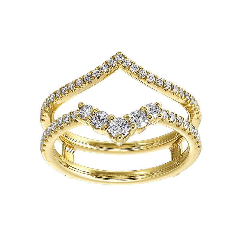 14Kt Yellow Gold Diamond 1/2Ctw Ring - RG13426-4YB