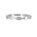 14Kt White Gold Diamond 1/15Ctw Ring - RG13469-4WB