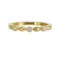 14Kt Yellow Gold Diamond 1/7Ctw Ring - RG13474-4YB