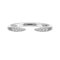 14Kt White Gold Diamond 1/10Ctw Ring - RG13477-4WB