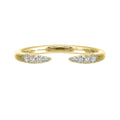 14Kt Yellow Gold Diamond 1/10Ctw Ring - RG13477-4YB