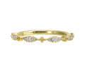 14Kt Yellow Gold Diamond 1/7Ctw Ring - RG13478-4YB