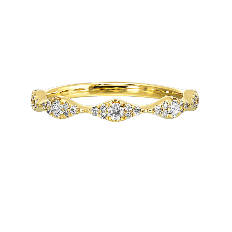 14Kt Yellow Gold Diamond 1/3Ctw Ring - RG13480-4YB