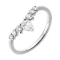 14Kt White Gold Diamond 1/2Ctw Ring - RG14002-4WB