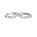 14Kt White Gold Diamond 1/4Ctw Ring - RG14004-4WB