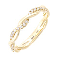 14Kt Yellow Gold Diamond 1/5Ctw Ring - RG15458-4YB