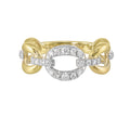 14Kt Yellow Gold Diamond 1/4Ctw Ring - RG15495-4YC