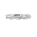 14Kt White Gold Diamond 1/10Ctw Ring - RG15589-4WB