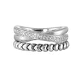 Silver Diamond 1/5Ctw Ring - RG16108-SSWB