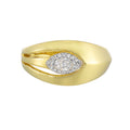 14Kt Yellow Gold Diamond 1/5Ctw Ring - RG16136-4YC