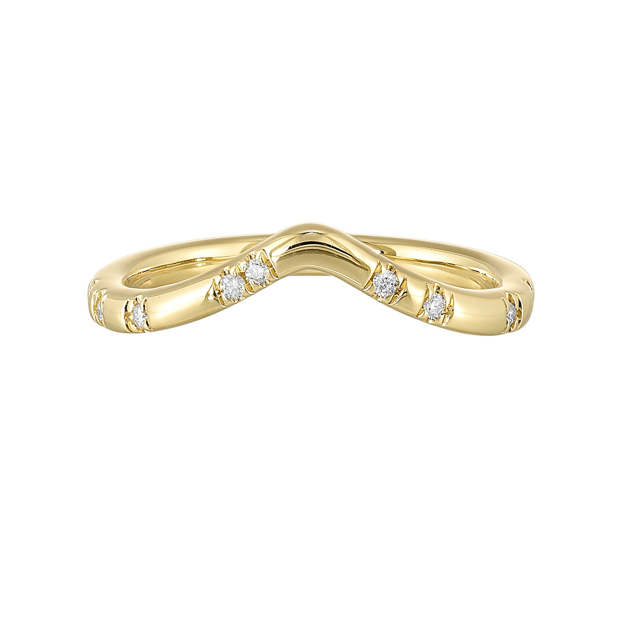 14Kt Yellow Gold 1/20Ctw Ring - RG16219-4YB