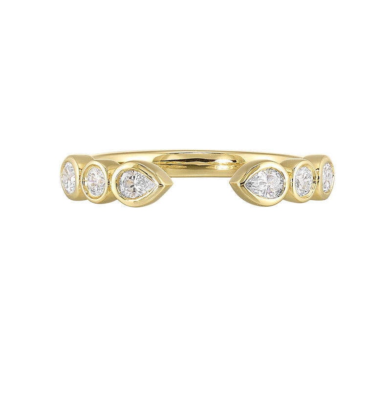 14Kt Yellow Gold Diamond 3/8Ctw Ring - RG16237-4YB