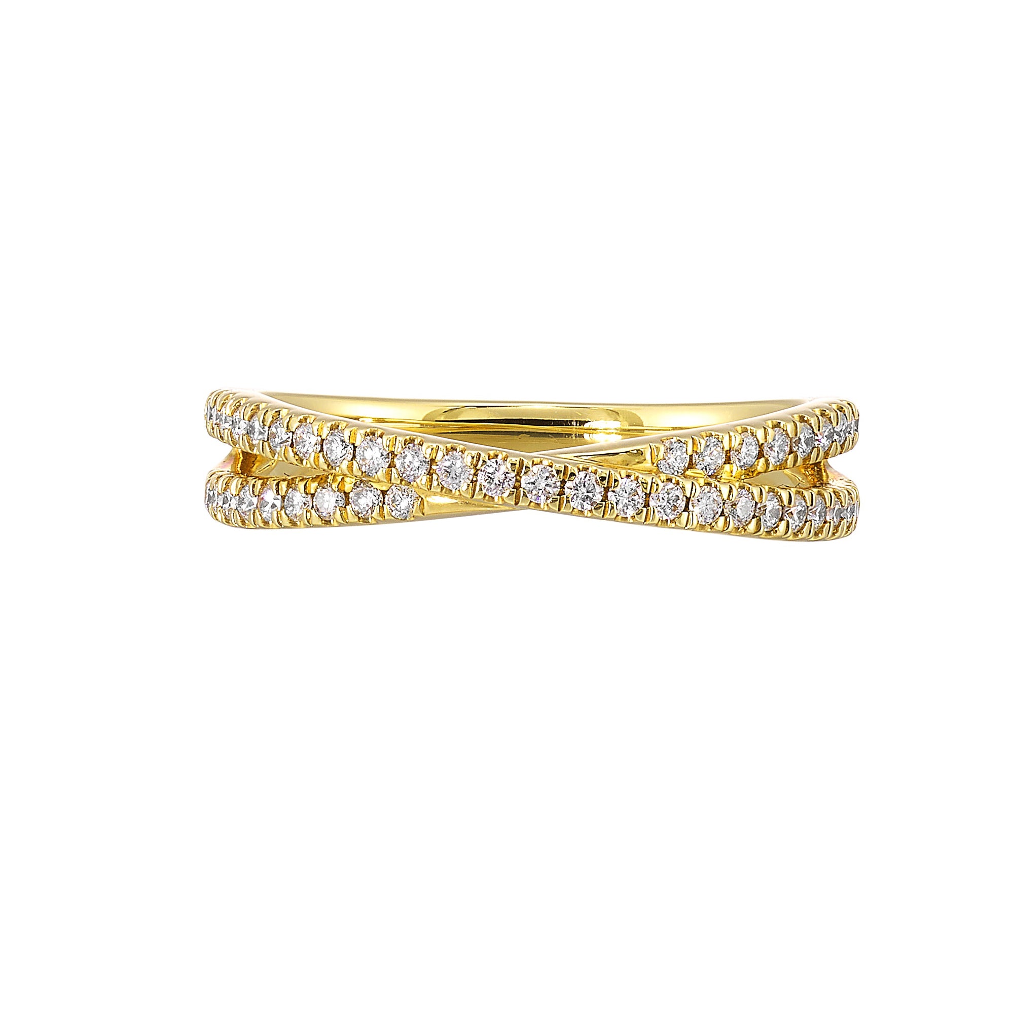 14Kt Yellow Gold Diamond 1/4Ctw Ring - RG16249-4YB