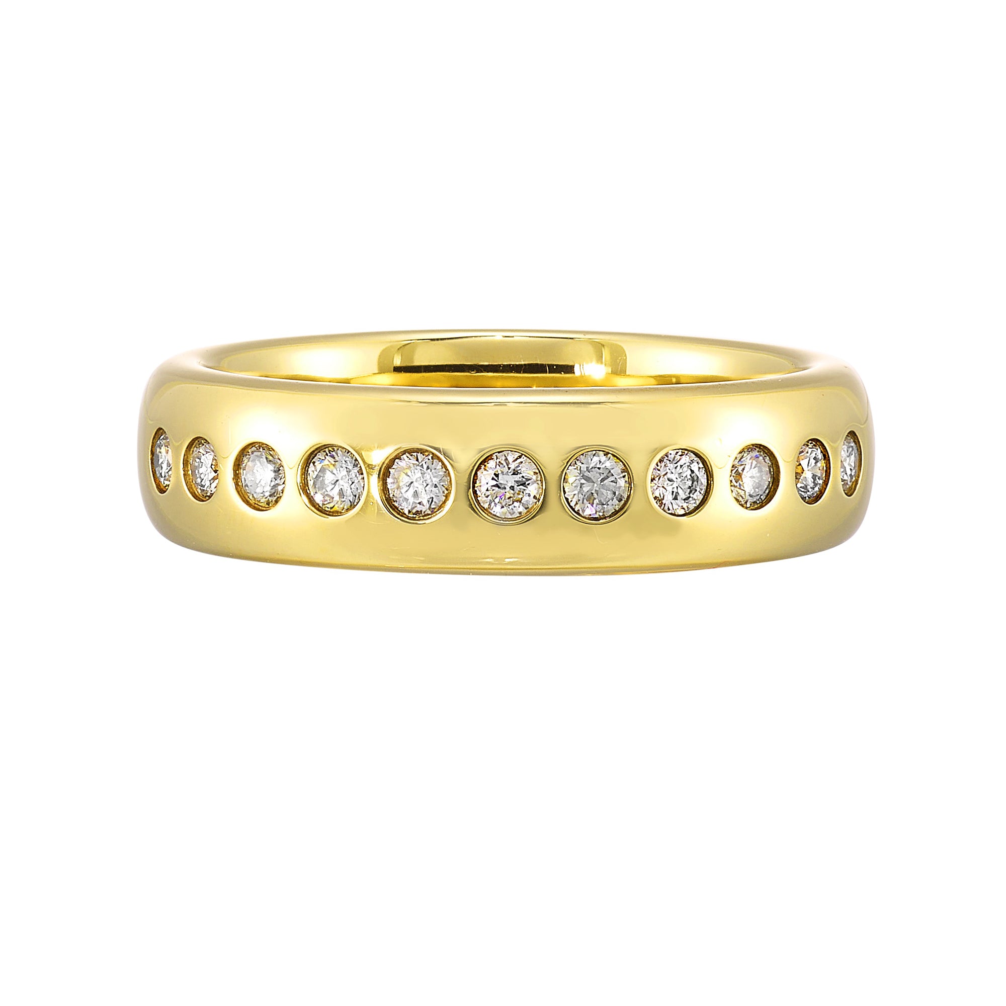 14Kt Yellow Gold Diamond 1/4Ctw Ring - RG16253-4YB
