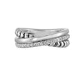 Silver White Diamond 1/5Ctw Ring - RG16268-SSWB