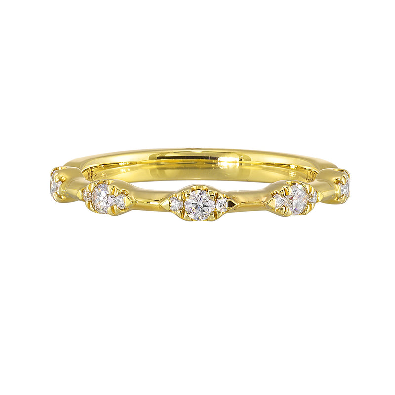 14Kt Yellow Gold Diamond 1/4Ctw Ring - RG16276-4YB