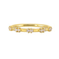 14Kt Yellow Gold Diamond 1/7Ctw Ring - RG16279-4YB