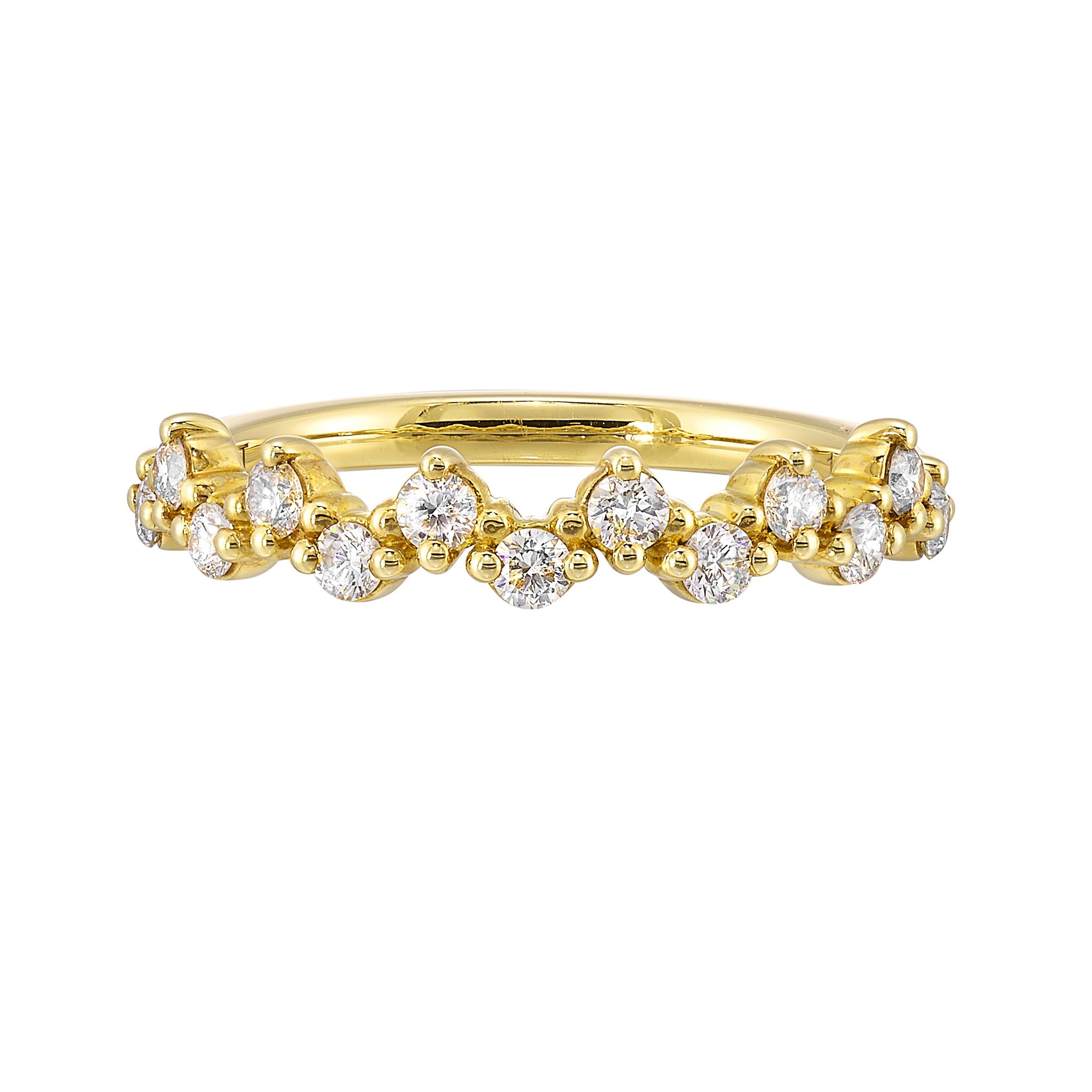 14Kt Yellow Gold Diamond 3/8Ctw Ring - RG16281-4YB