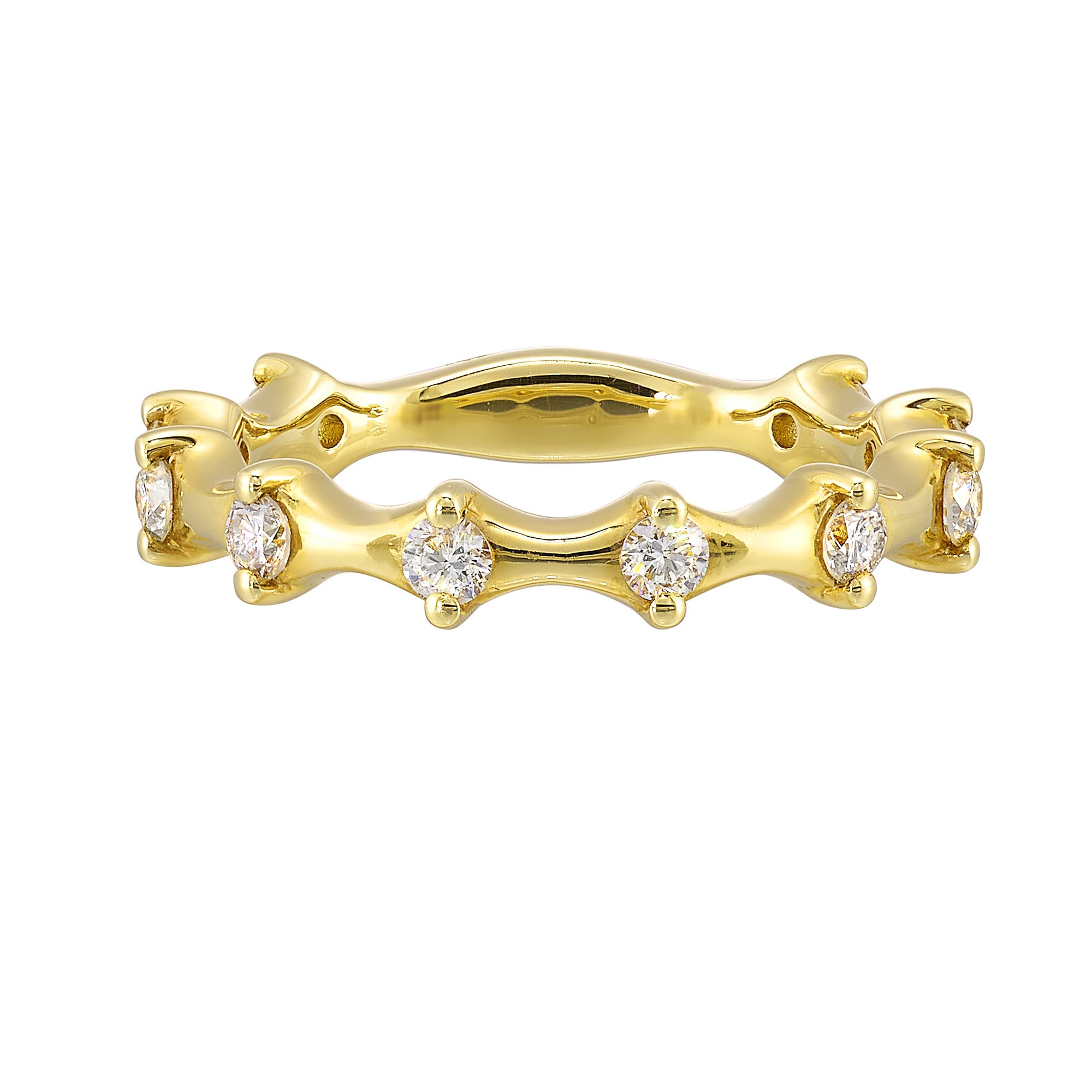 14Kt Yellow Gold Diamond 1/2Ctw Ring - RG16284-4YB
