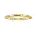 14Kt Yellow Gold Diamond 1/6Ctw Ring - RG16288-4YB