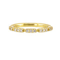 14Kt Yellow Gold Diamond 1/5Ctw Ring - RG16289-4YB