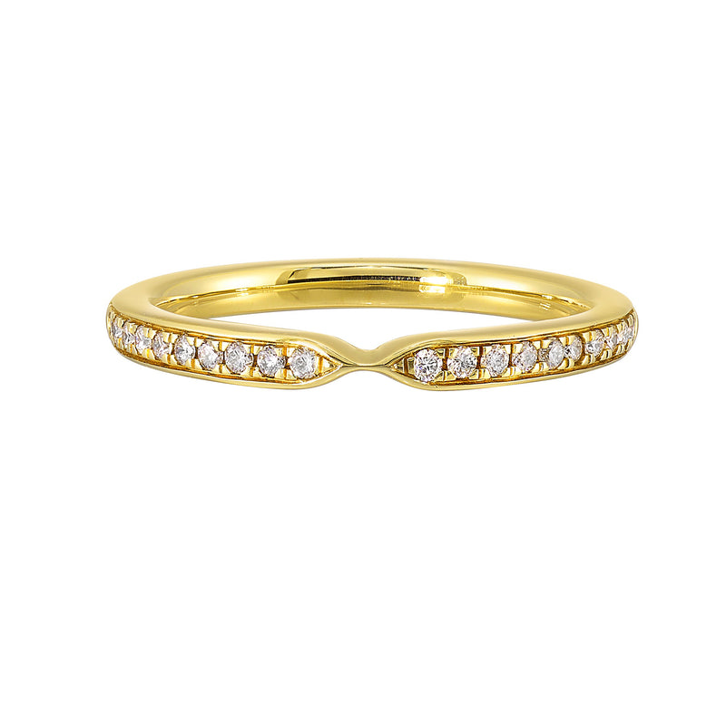 14Kt Yellow Gold Diamond 1/7Ctw Ring - RG16290-4YB