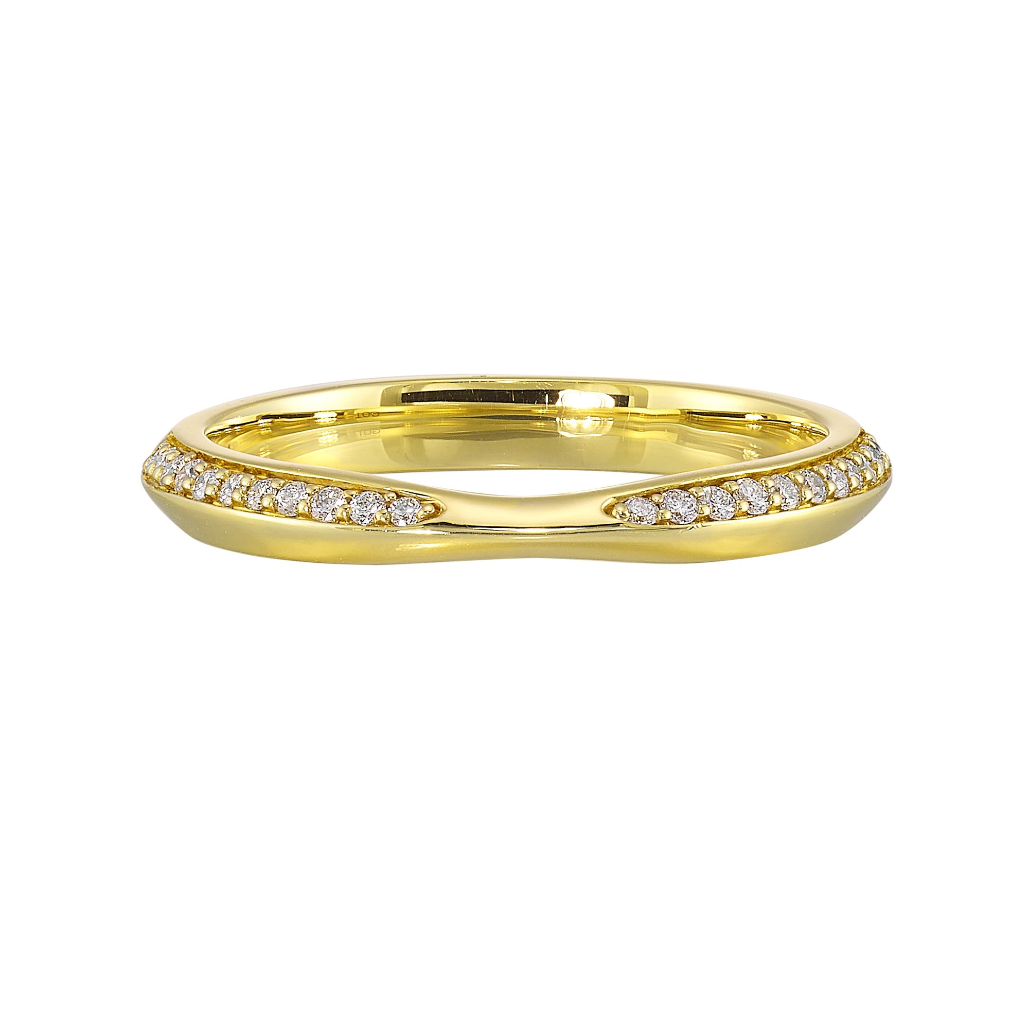 14Kt Yellow Gold Diamond 1/10Ctw Ring - RG16306-4YB