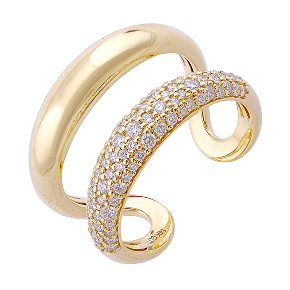 14Kt Yellow Gold Diamond 1/2Ctw Ring - RG16323-4YB
