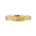 14Kt Yellow Gold Diamond 1/7Ctw Ring - RG16336-4YB