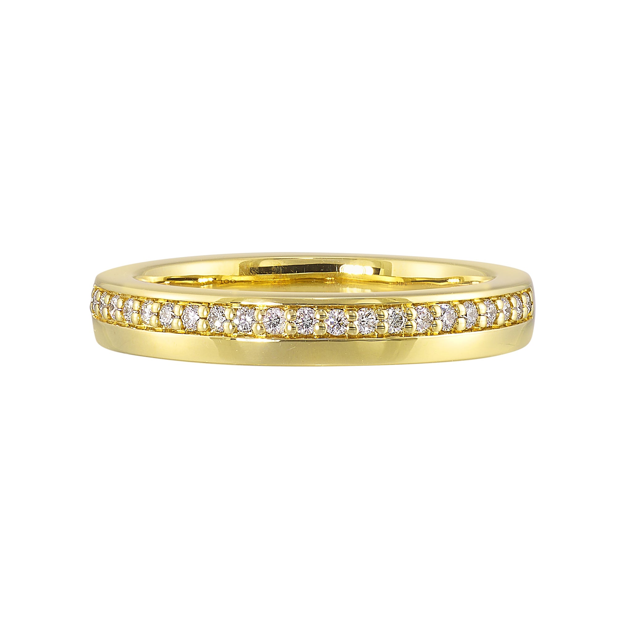 14Kt Yellow Gold Diamond 1/7Ctw Ring - RG16336-4YB