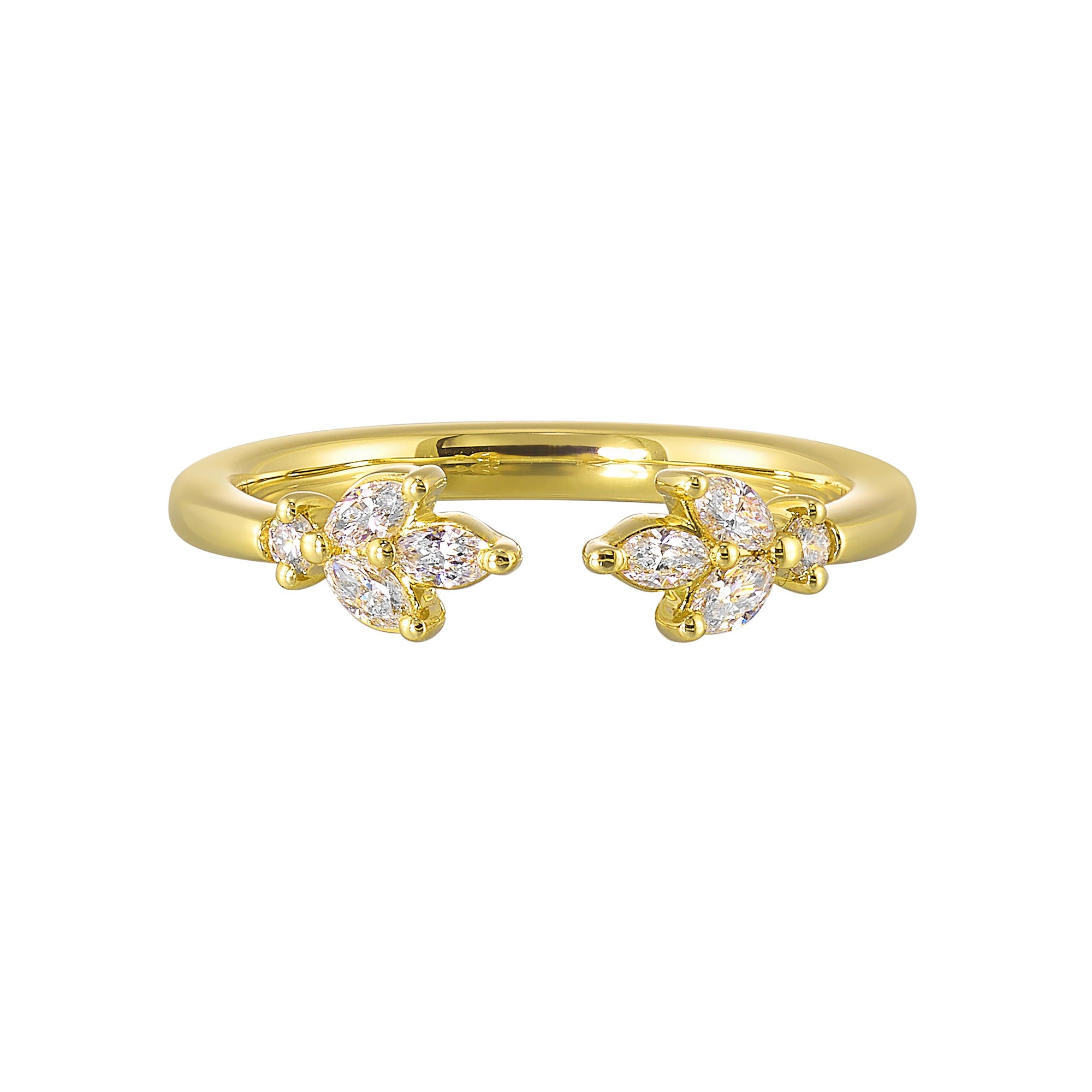 14Kt Yellow Gold Diamond 1/4Ctw Ring - RG16337-4YB