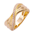14Kt Yellow Gold Diamond 1/4Ctw Ring - RG16458-4YC