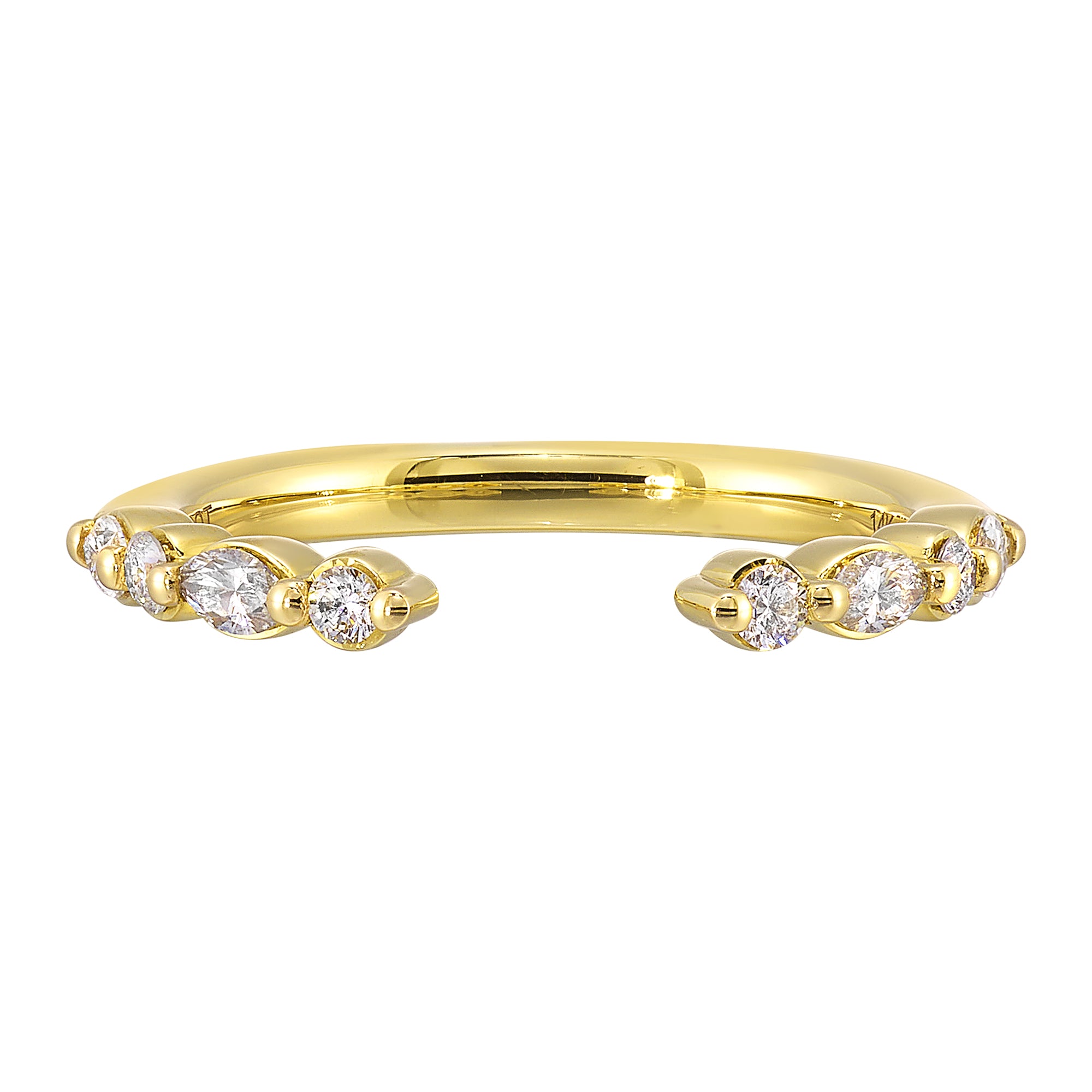 14Kt Yellow Gold Diamond 1/3Ctw Ring - RG16478-4YB