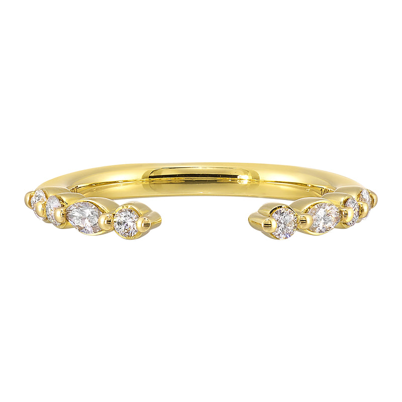 14Kt Yellow Gold Diamond 1/3Ctw Ring - RG16478-4YB