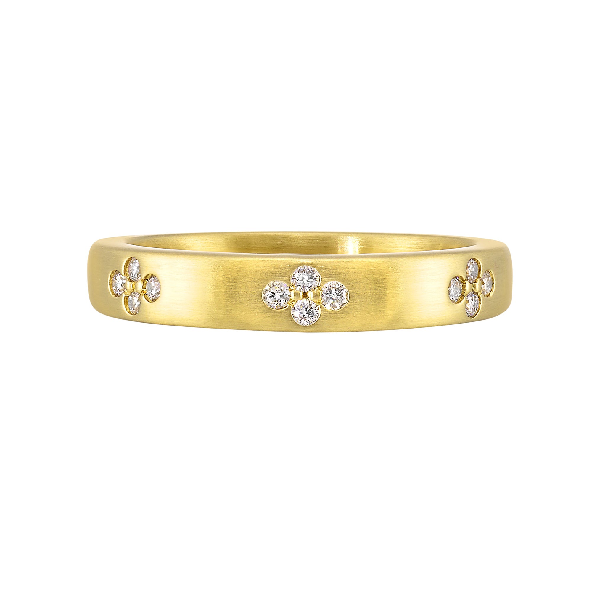 14Kt Yellow Gold Diamond 1/8Ctw Ring - RG16497-4YB