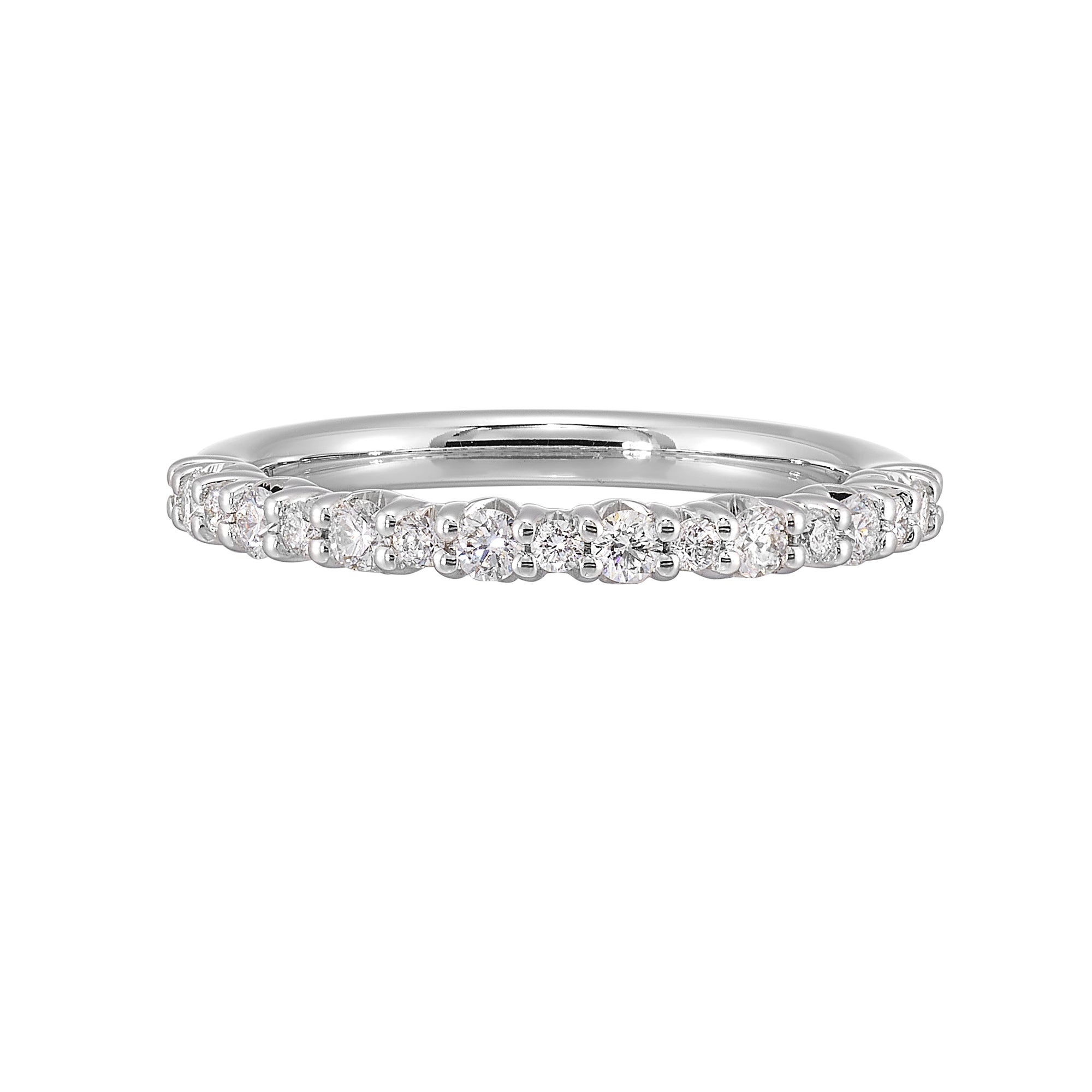 14Kt White Gold Diamond 1/3Ctw Ring - RG16536-4WB