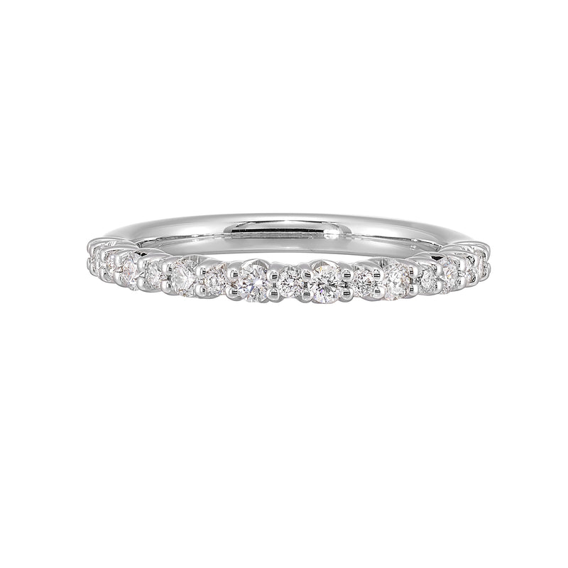 14Kt White Gold Diamond 1/3Ctw Ring - RG16536-4WB