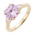 14Kt Yellow Semi Mount 1/3Ctw For 2Ct Round Center - W3661RN200SM-4YB