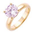 14Kt Yellow Semi Mount 1/20Ctw For 2Ct Round Center - W3830RN200SM-4YB
