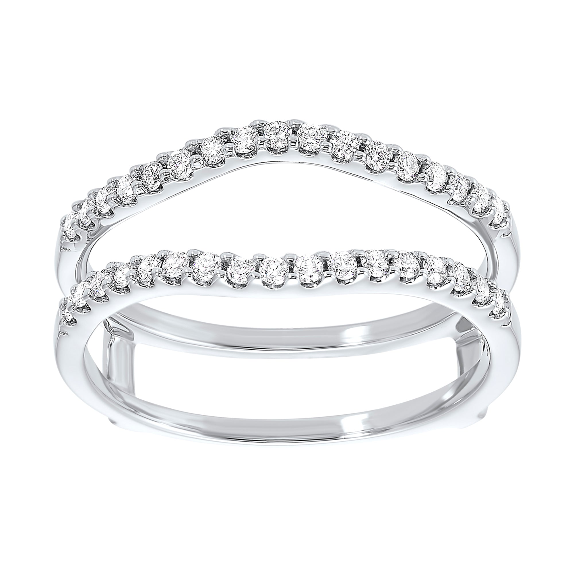 14Kt White Gold Diamond 1/3Ctw Ring - WB5772IR-4WC
